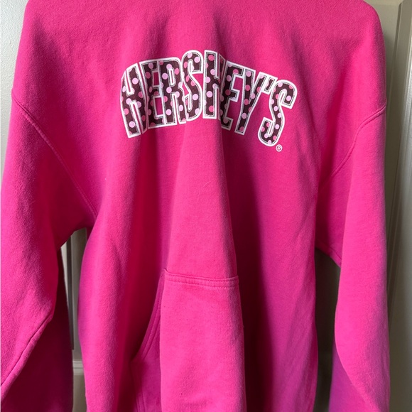 Tops - HERSHEY'S Pink Logo Hoodie